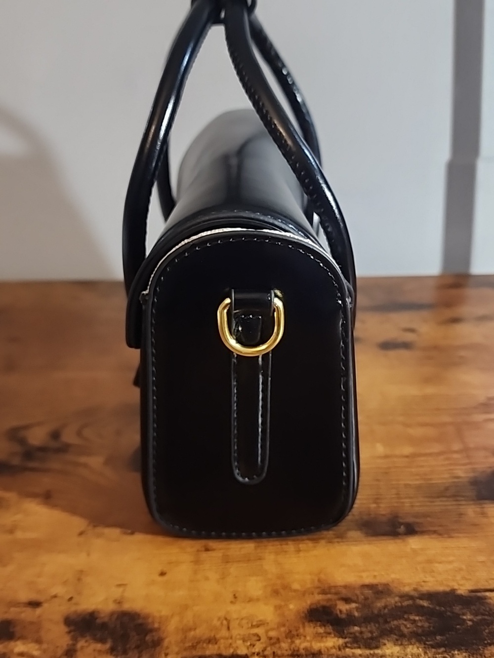 Black Luxurious Elegant Box Bag For Women New Fashion Handbag, Retro Red Color - Picture 7 of 7